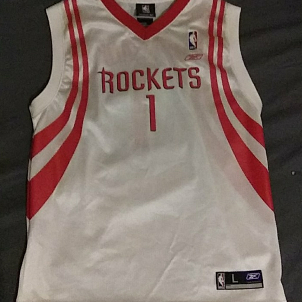 Tracy Mcgrady #1 Houston Rockets NBA Reebok Jersey